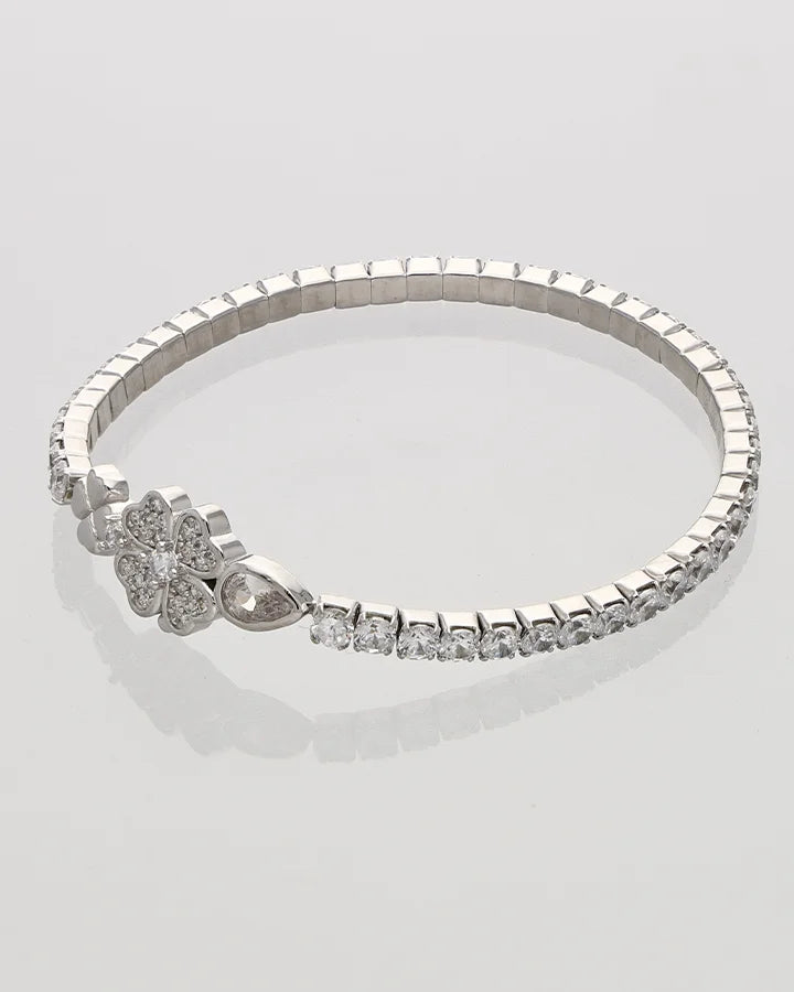 Aureth Soft Stretch Bracelet in 92.5 Silver