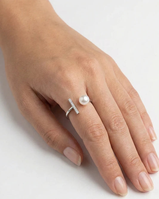 Perle Ring in 92.5 Silver